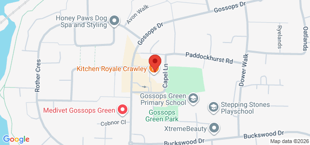 Map showing Istanbul Grill in Crawley